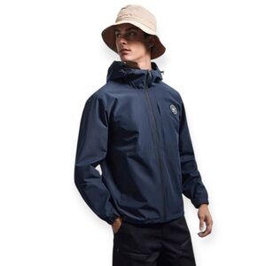 In My Nature Hooded Windbreaker Jacket NWOT